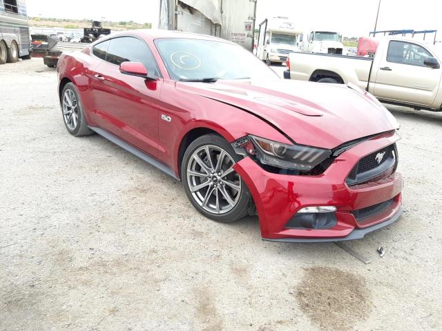 FORD MUSTANG GT 2016 with VIN 1FA6P8CF0G5310835 - Photo from auction