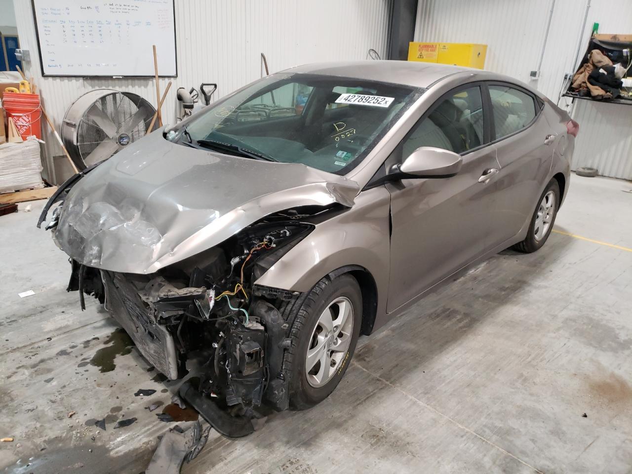 Photo 2 from auction – 2014 HYUNDAI ELANTRA with VIN 5NPDH4AE2EH520027