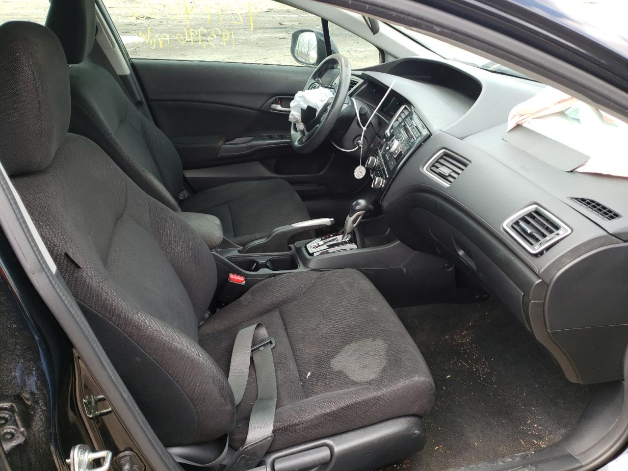 Photo 5 from auction – 2013 HONDA CIVIC LX with VIN 19XFB2F58DE089865