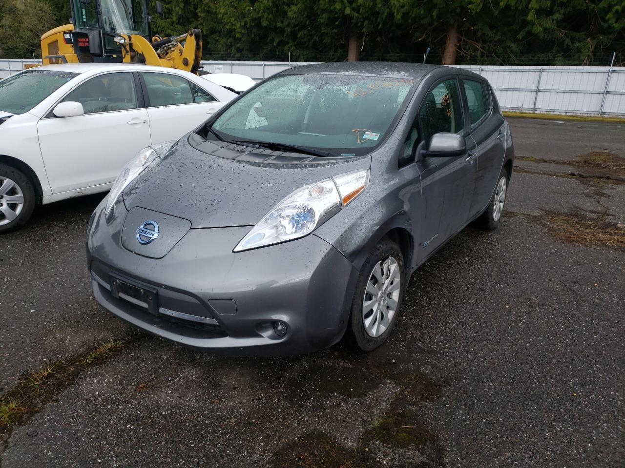 Photo 2 from auction – 2014 NISSAN LEAF S with VIN 1N4AZ0CP0EC337699