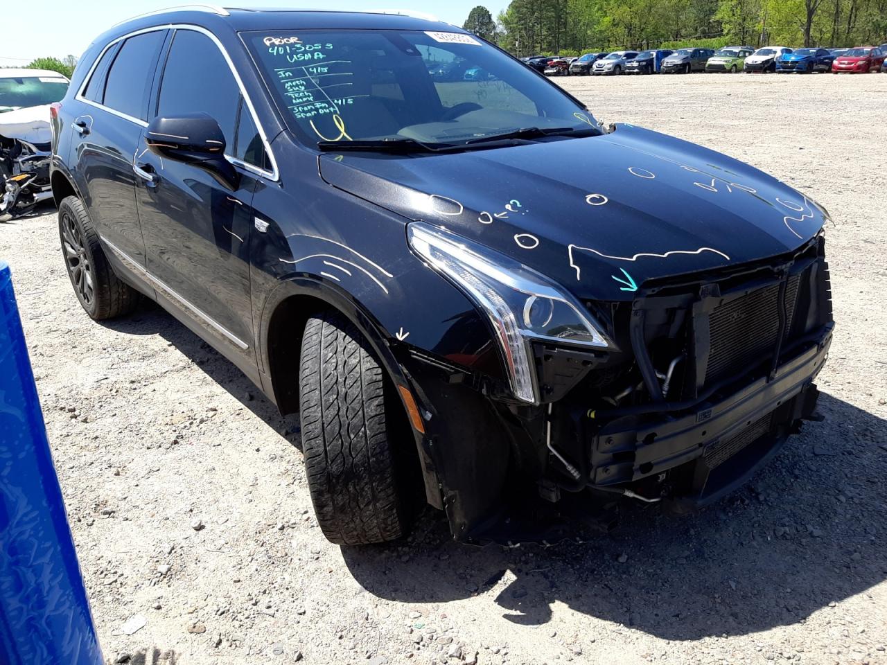 CADILLAC XT5 2017 with VIN 1GYKNARS4HZ211823 - Photo from auction