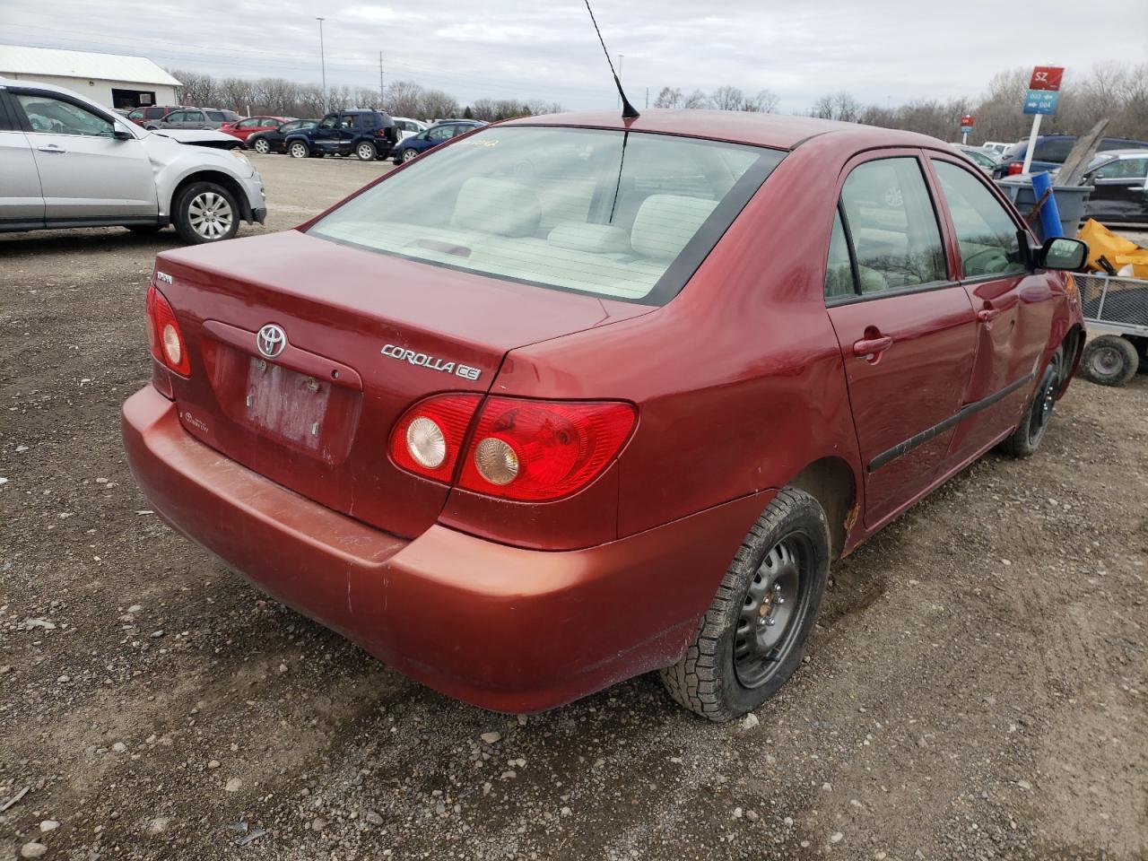 Photo 4 from auction – 2007 TOYOTA COROLLA CE with VIN 1NXBR32E57Z936803