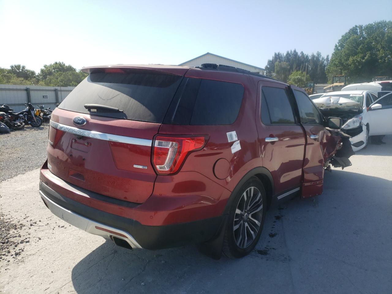 Photo 4 from auction – 2017 FORD EXPLORER P with VIN 1FM5K8HT0HGD79545