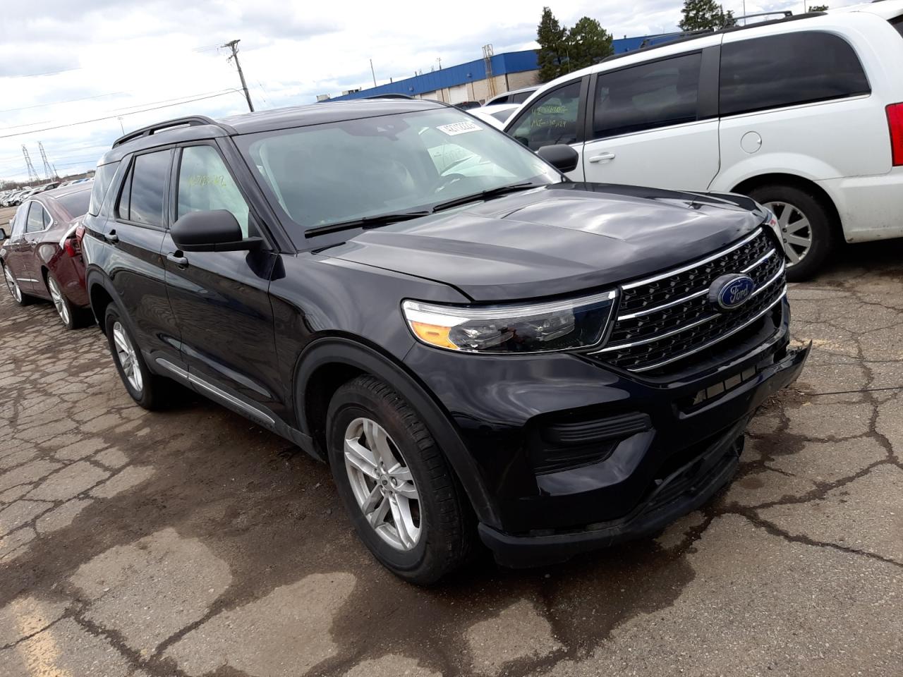 FORD EXPLORER X 2020 with VIN 1FMSK8DH7LGD14544 - Photo from auction