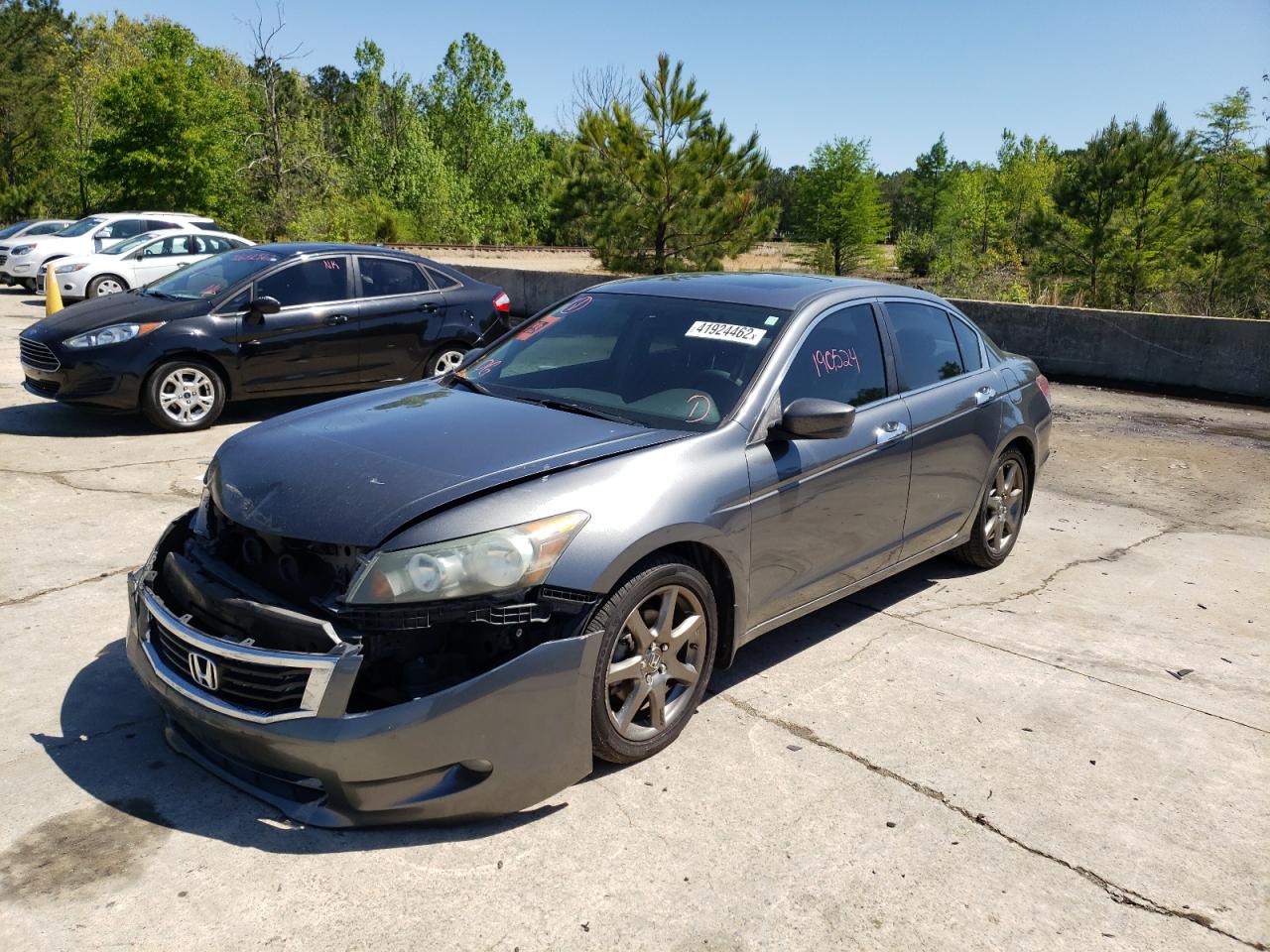 Photo 2 from auction – 2008 HONDA ACCORD EX with VIN 1HGCP36728A047097