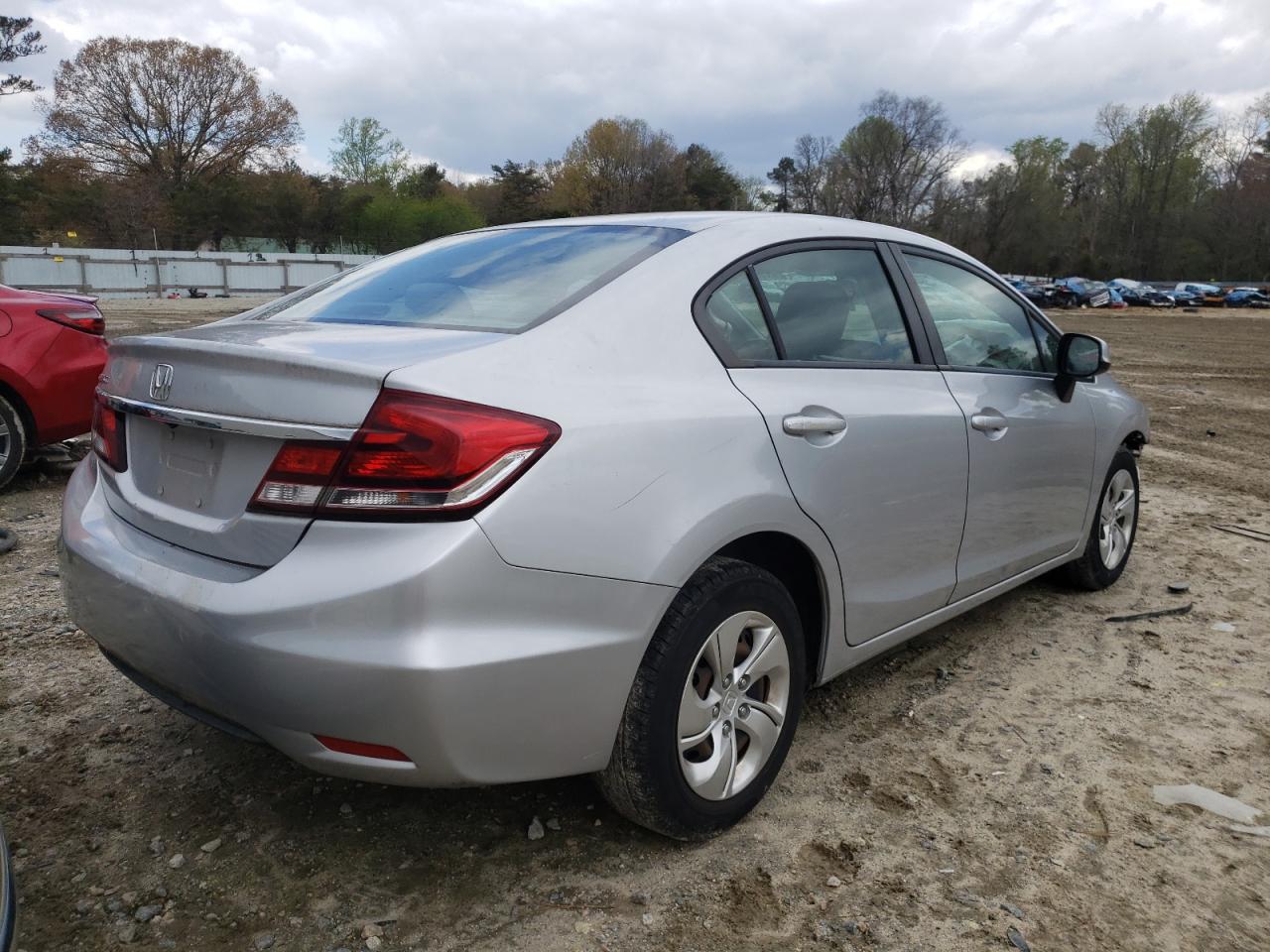 Photo 4 from auction – 2013 HONDA CIVIC LX with VIN 2HGFB2F56DH570476