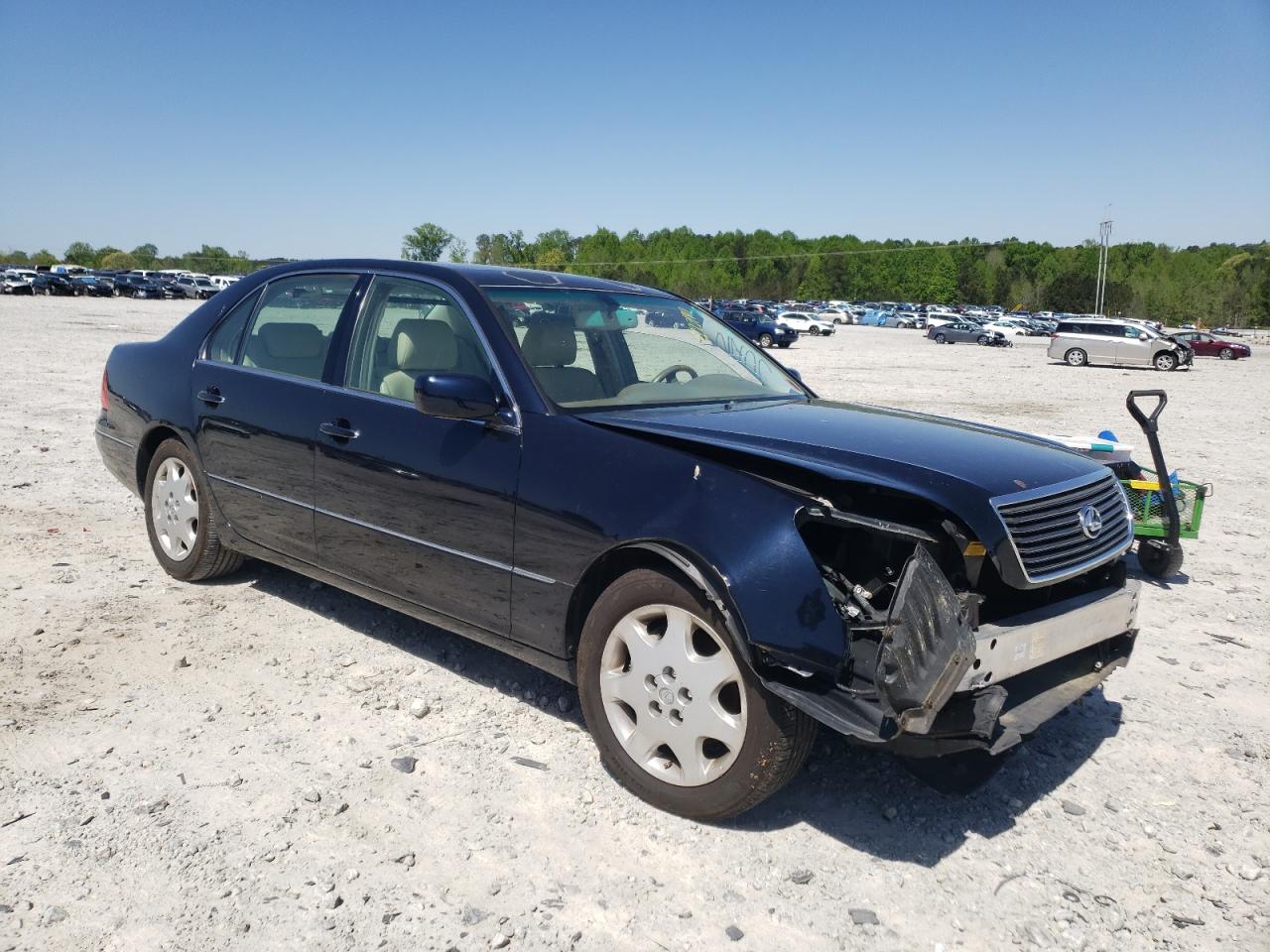LEXUS LS 430 2003 with VIN JTHBN30F130112678 - Photo from auction