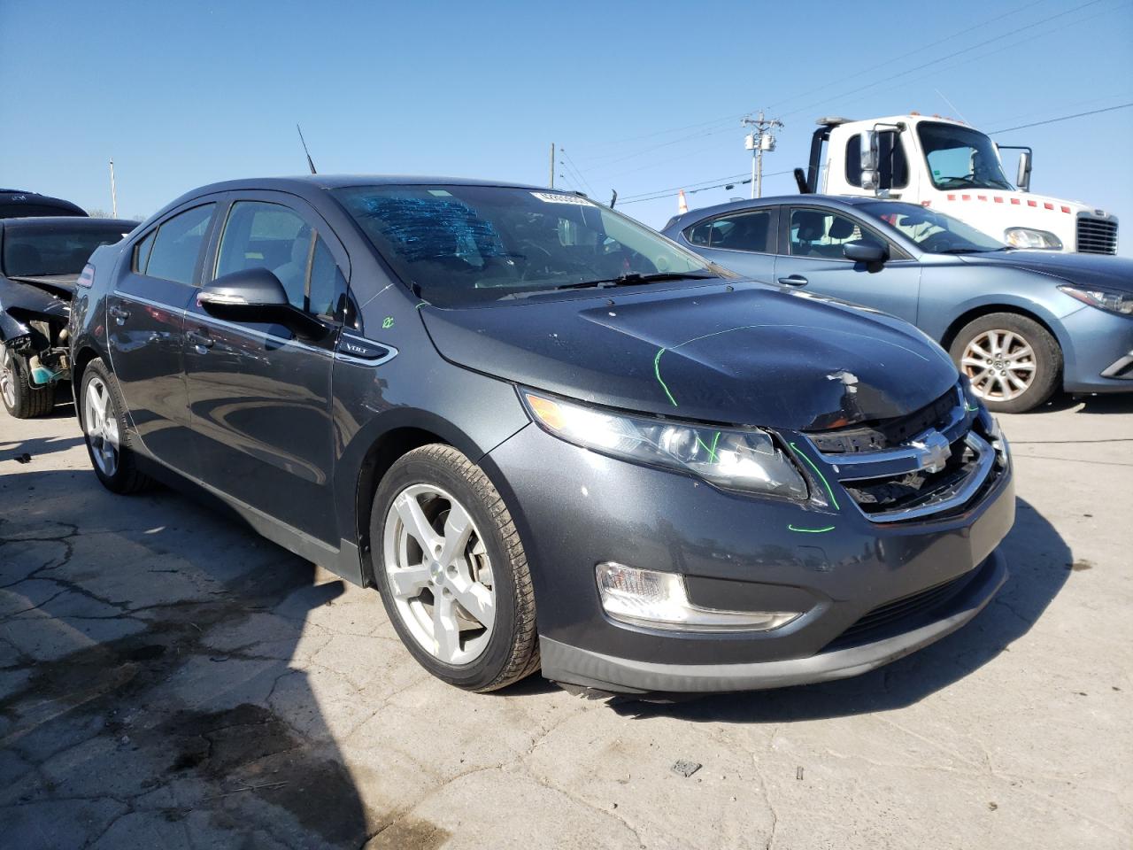 CHEVROLET VOLT 2013 with VIN 1G1RA6E45DU124940 - Photo from auction