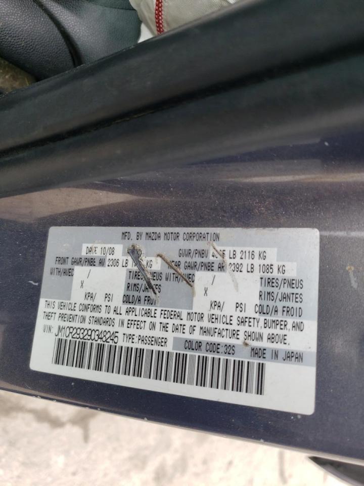 Photo 10 from auction – 2009 MAZDA 5 with VIN JM1CR293290348245