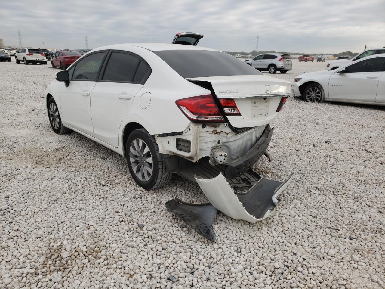 Photo 3 from auction – 2015 HONDA CIVIC LX with VIN 2HGFB2F53FH558420