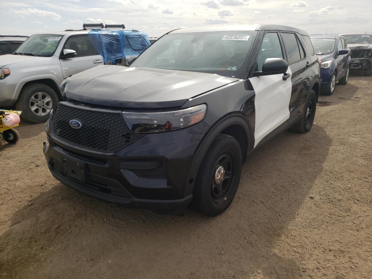 Photo 2 from auction – 2020 FORD EXPLORER P with VIN 1FM5K8AB4LGA71689