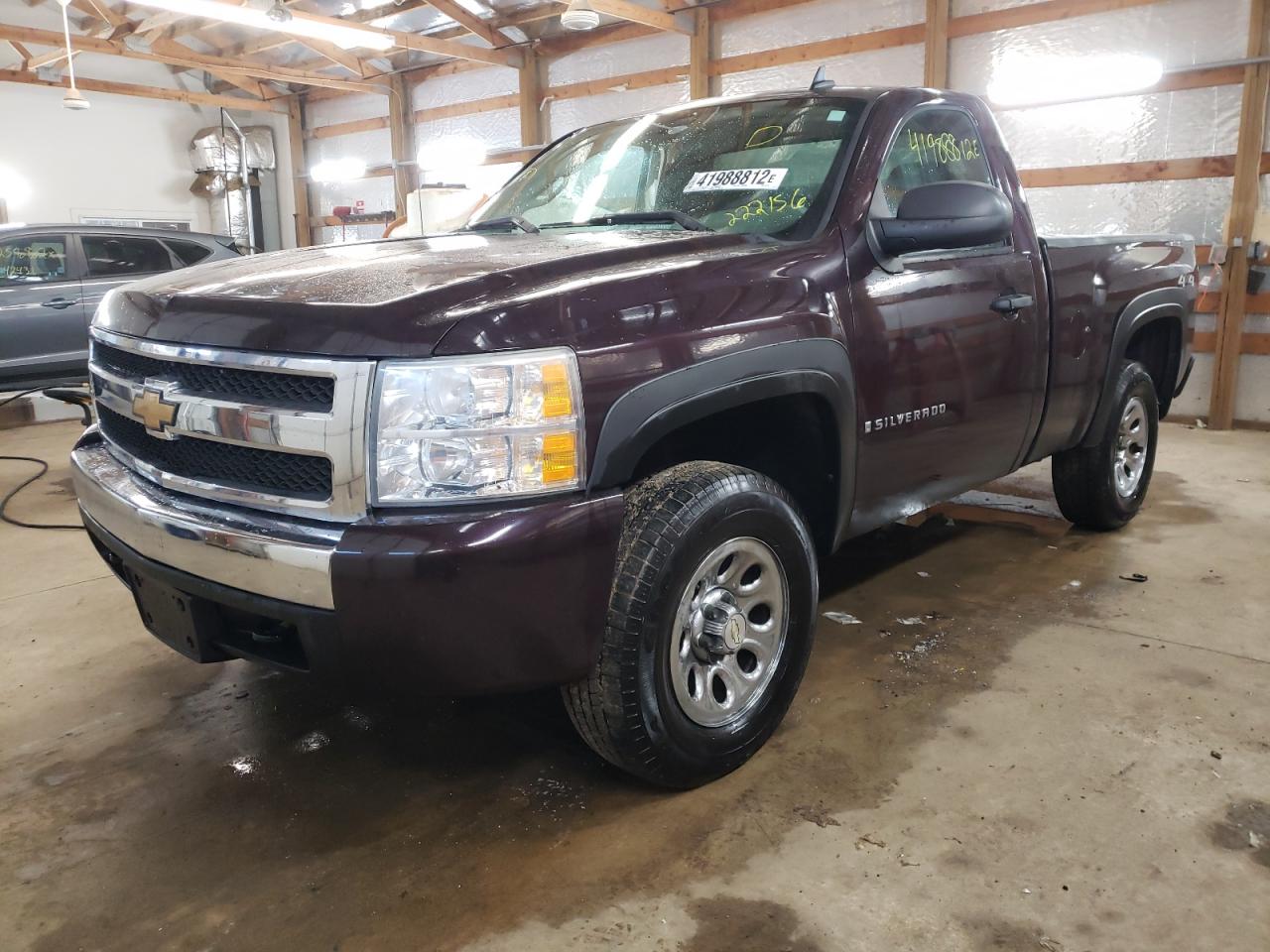 Photo 2 from auction – 2008 CHEVROLET SILVERADO with VIN 1GCEK14X48Z222156