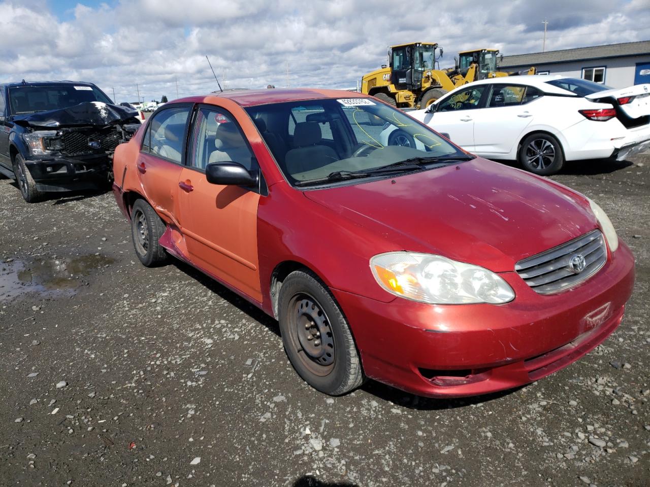 TOYOTA COROLLA CE 2003 with VIN JTDBR32E530024906 - Photo from auction