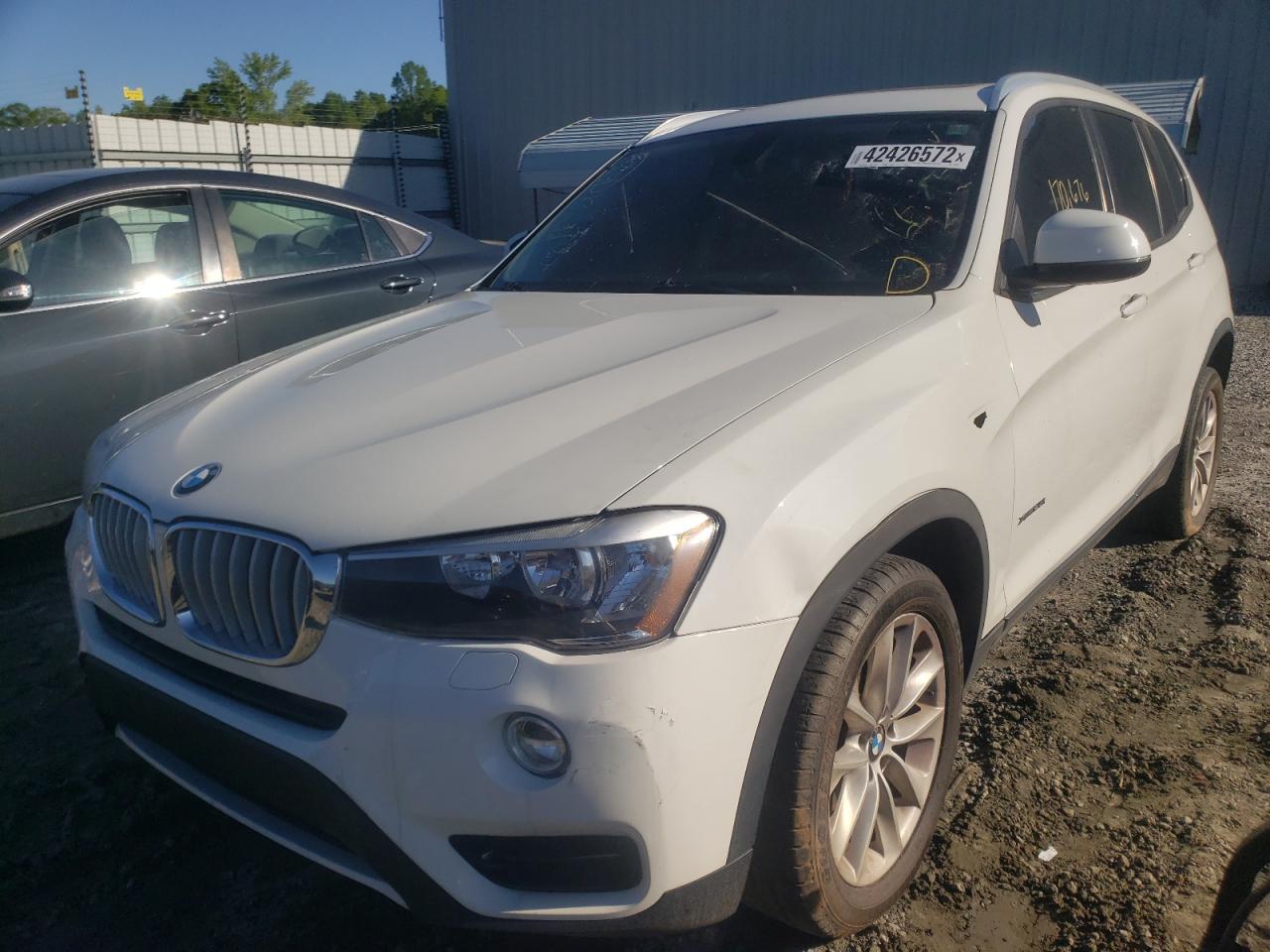 Photo 2 from auction – 2016 BMW X3 XDRIVE2 with VIN 5UXWX9C52G0D66958