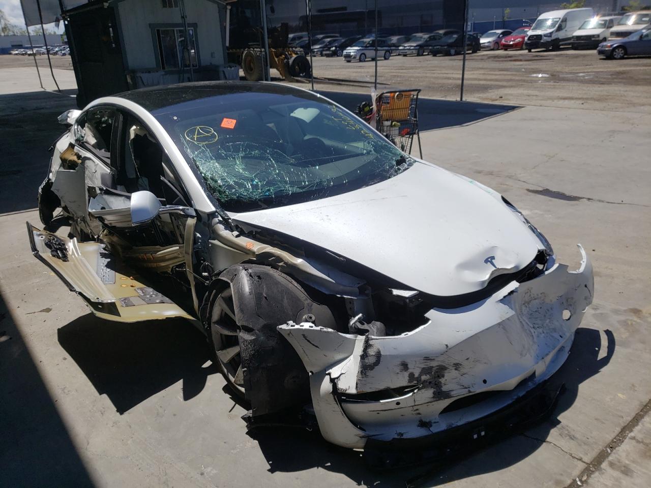 TESLA MODEL 3 2019 with VIN 5YJ3E1EB7KF200036 - Photo from auction