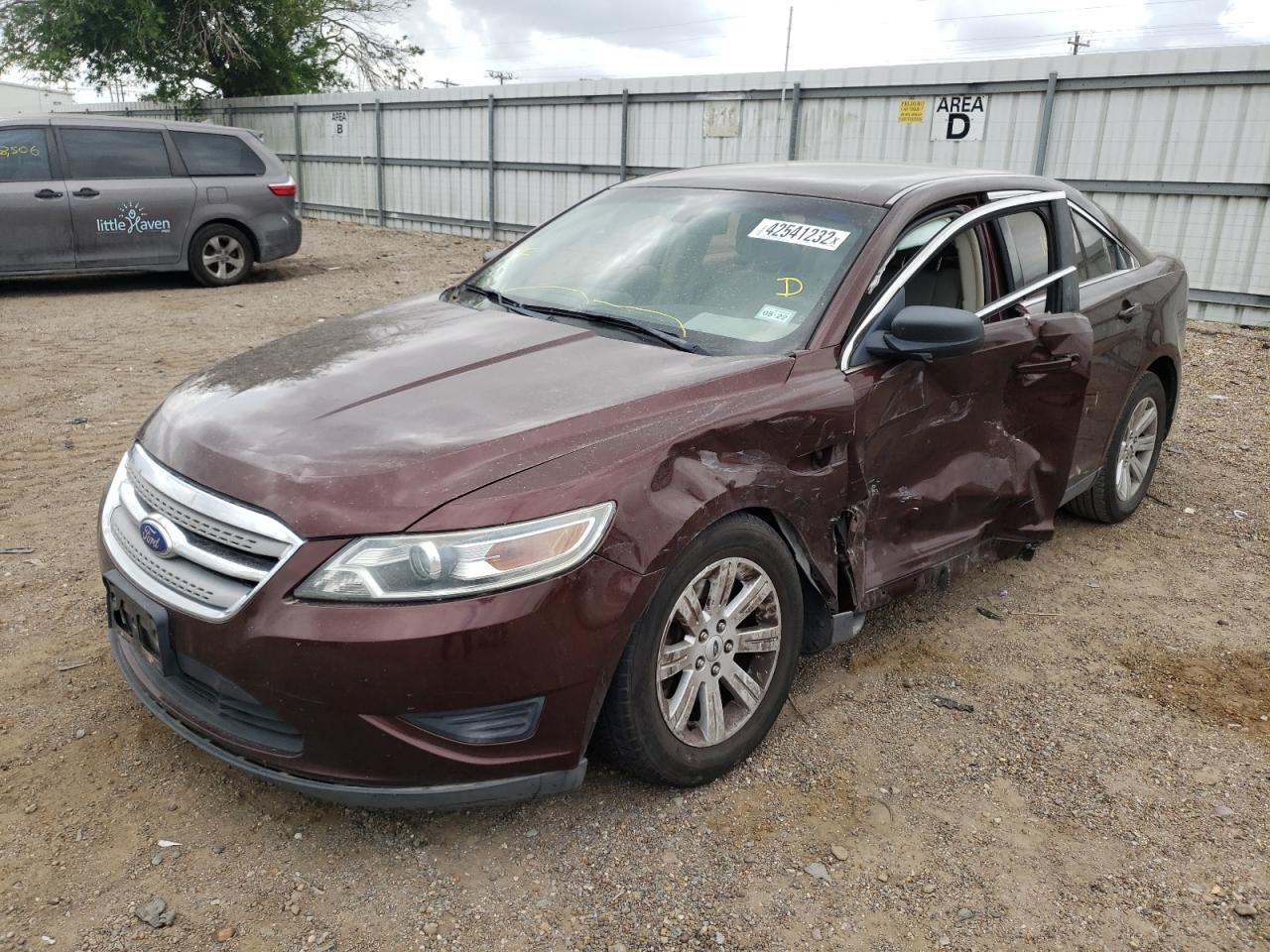Photo 2 from auction – 2012 FORD TAURUS SE with VIN 1FAHP2DW8CG134703