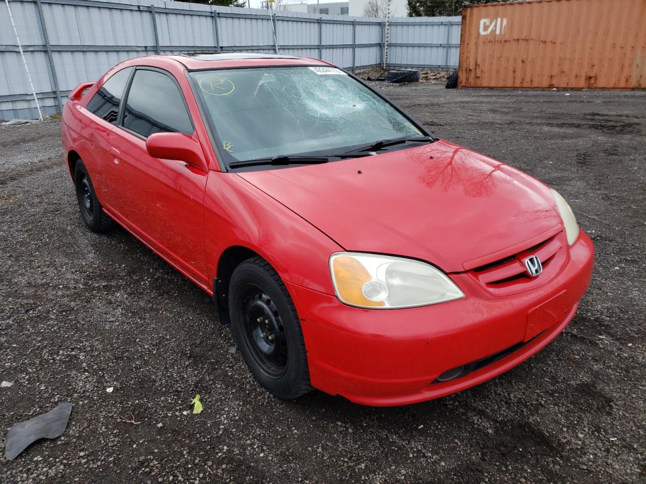 Photo 1 from auction – 2003 HONDA CIVIC EX with VIN 1HGEM229X3L811293