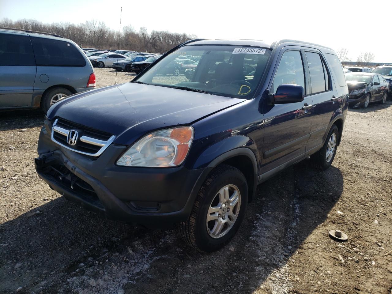 Photo 2 from auction – 2004 HONDA CR-V EX with VIN JHLRD78824C047049