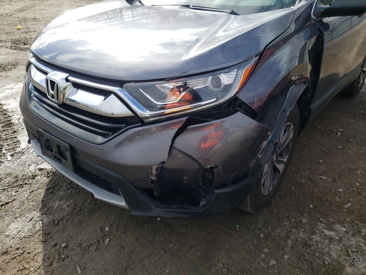 Photo 9 from auction – 2017 HONDA CR-V LX with VIN 5J6RW6H33HL005608