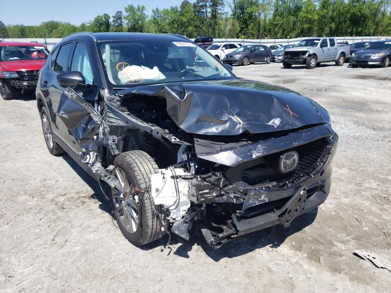 MAZDA CX-5 GRAND 2021 with VIN JM3KFBAY5M0366749 - Photo from auction