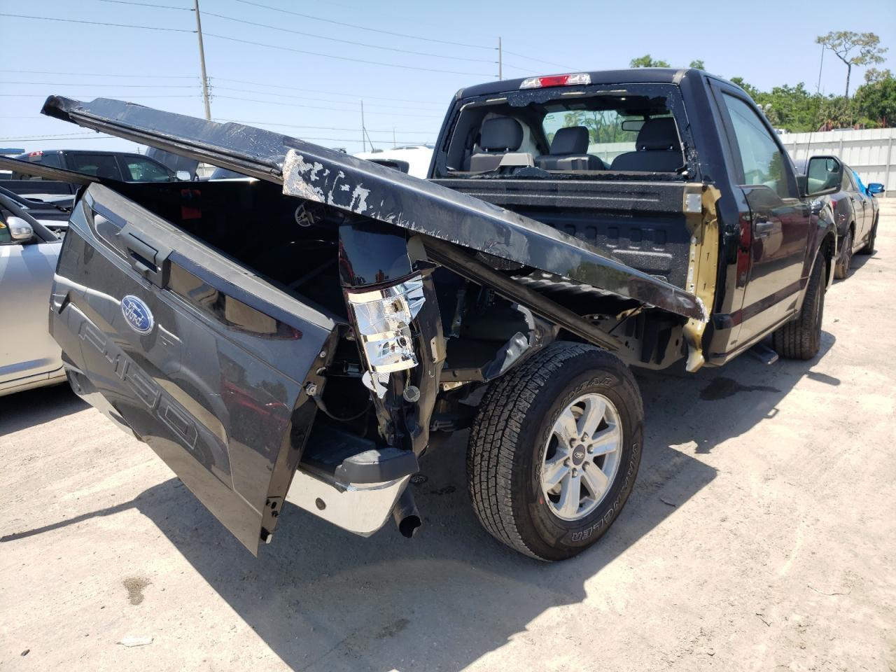 Photo 4 from auction – 2020 FORD F150 with VIN 1FTMF1E50LKD55401