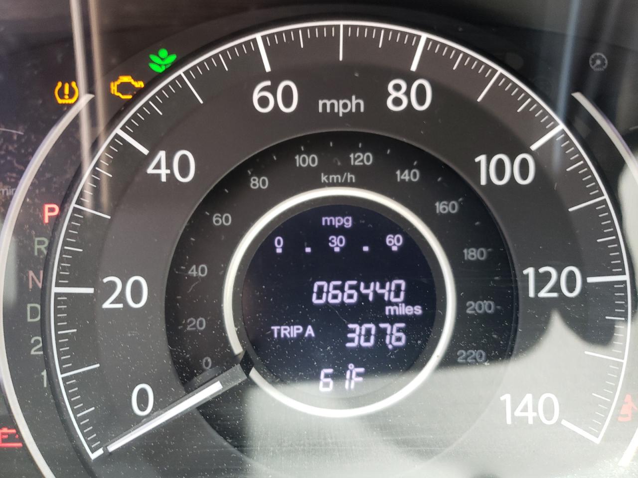 Photo 8 from auction – 2014 HONDA CR-V EXL with VIN 2HKRM4H7XEH634897