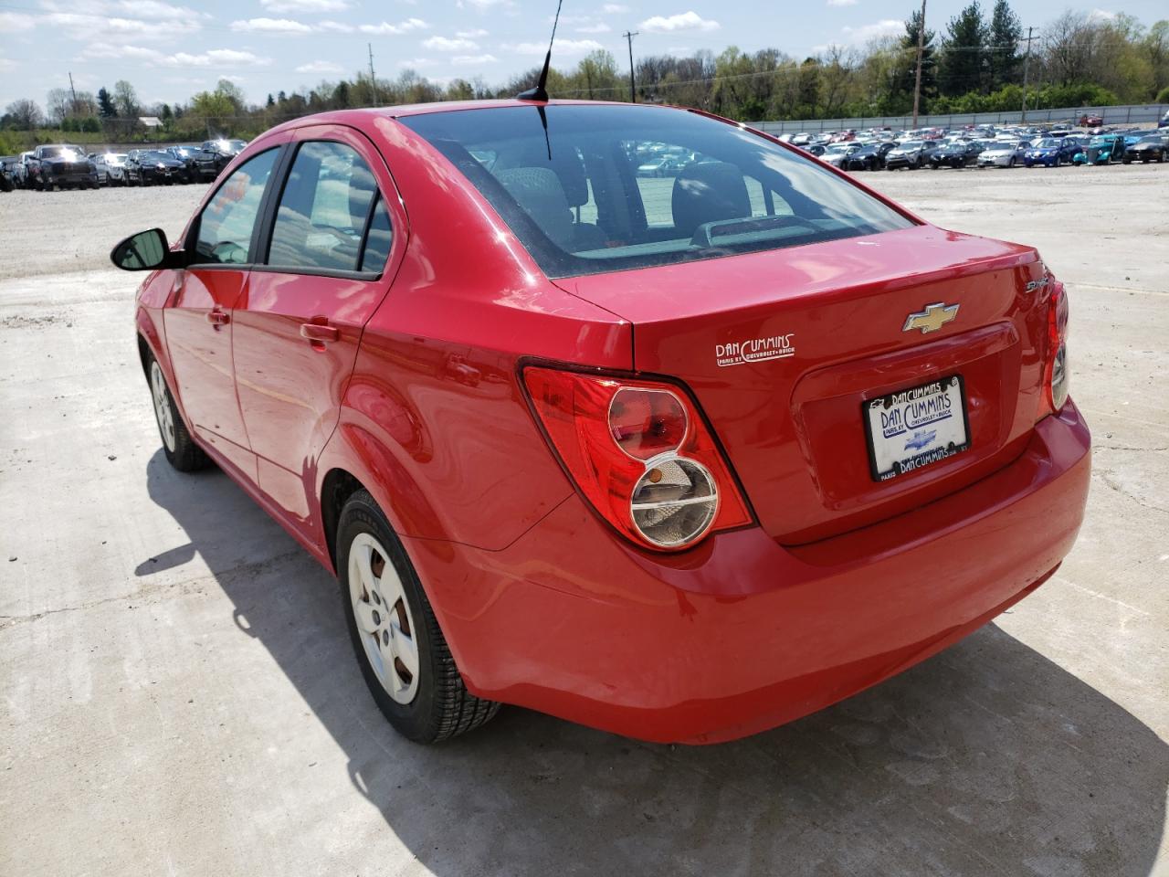 Photo 3 from auction – 2013 CHEVROLET SONIC LS with VIN 1G1JA5SH6D4220591