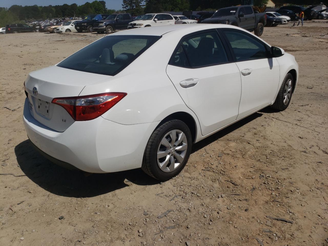 Photo 4 from auction – 2014 TOYOTA COROLLA L with VIN 5YFBURHE2EP037145
