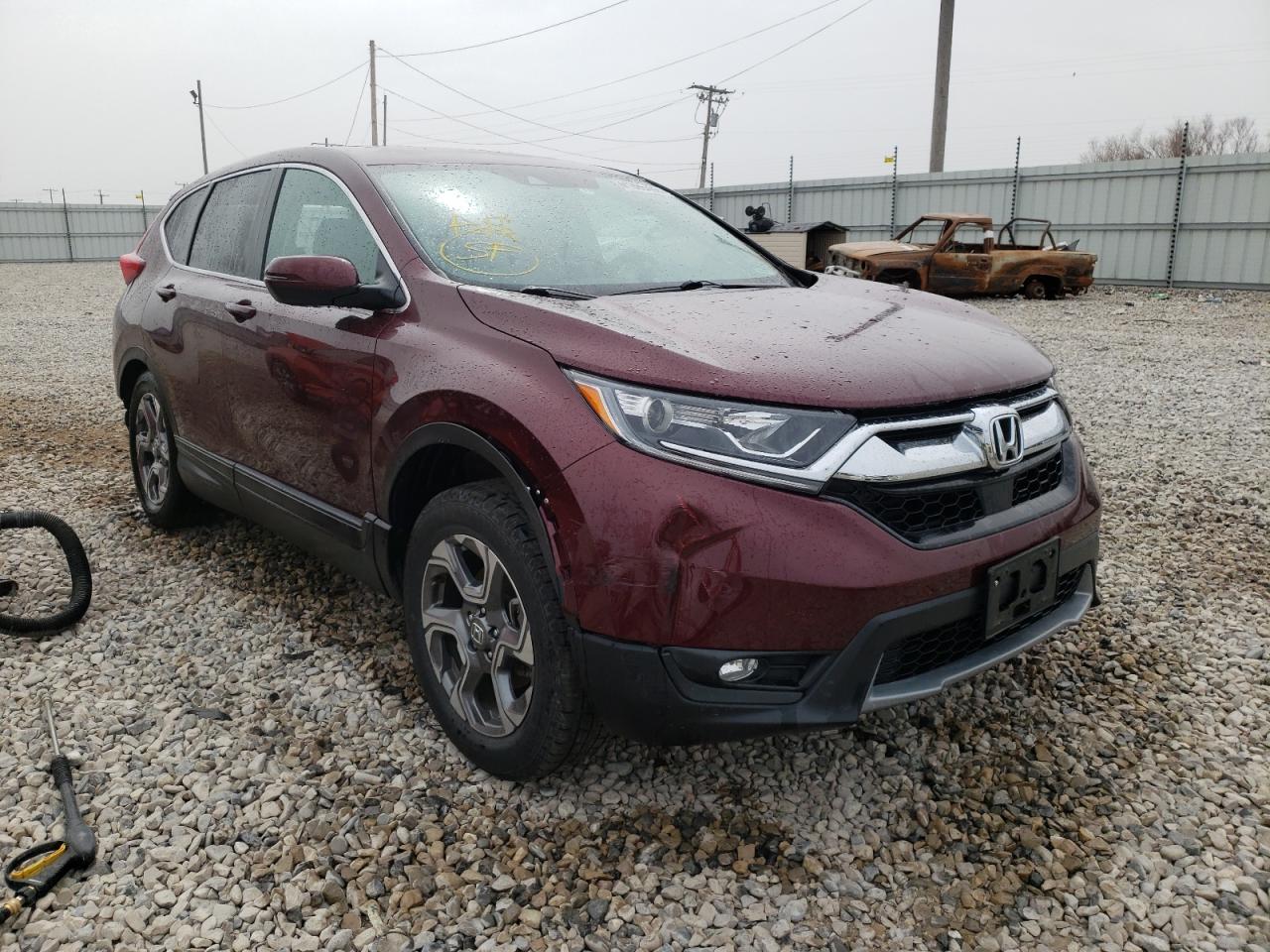 HONDA CR-V EX 2017 with VIN 2HKRW2H53HH677351 - Photo from auction