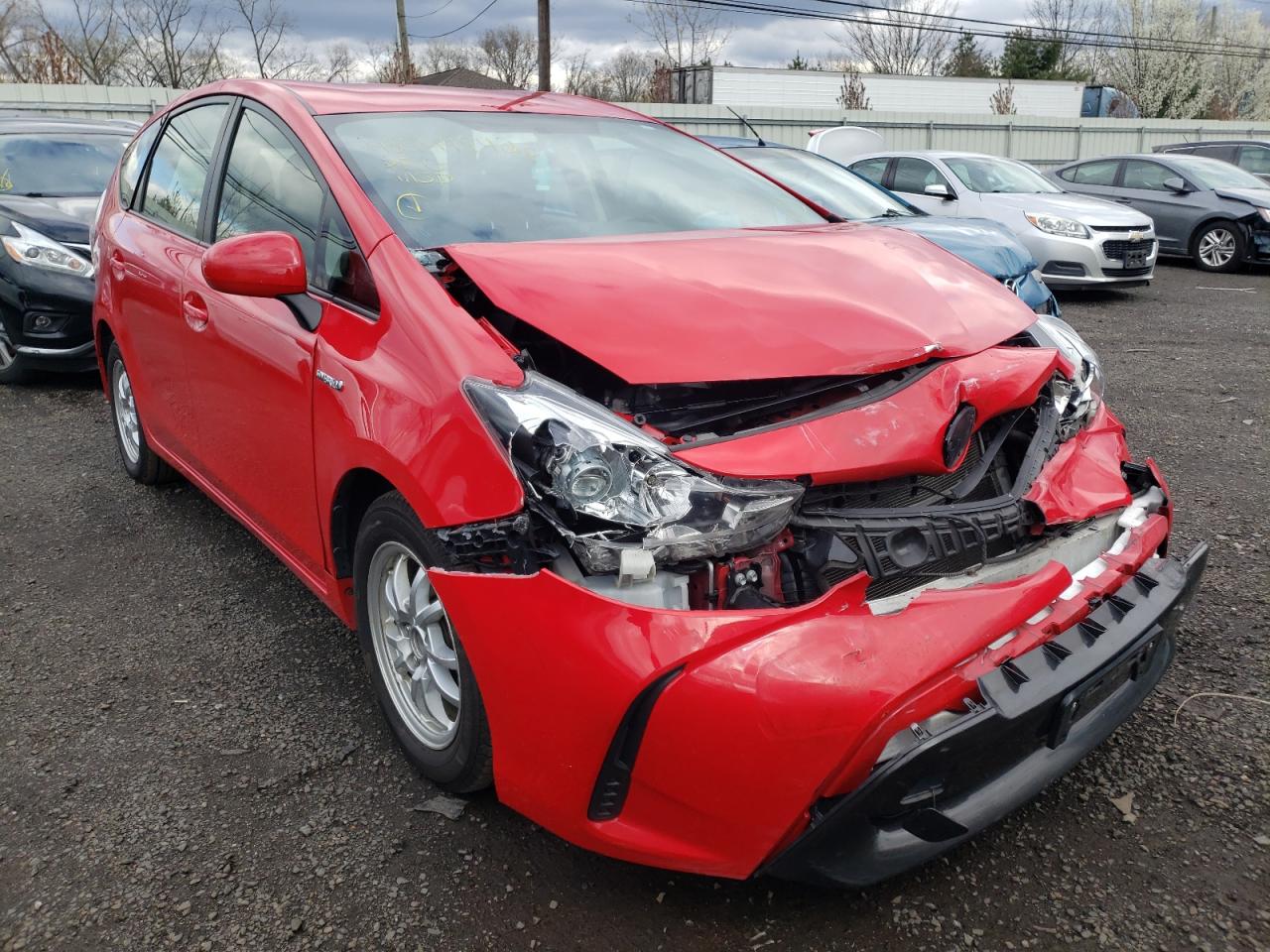Photo 1 from auction – 2016 TOYOTA PRIUS V with VIN JTDZN3EU1GJ047323