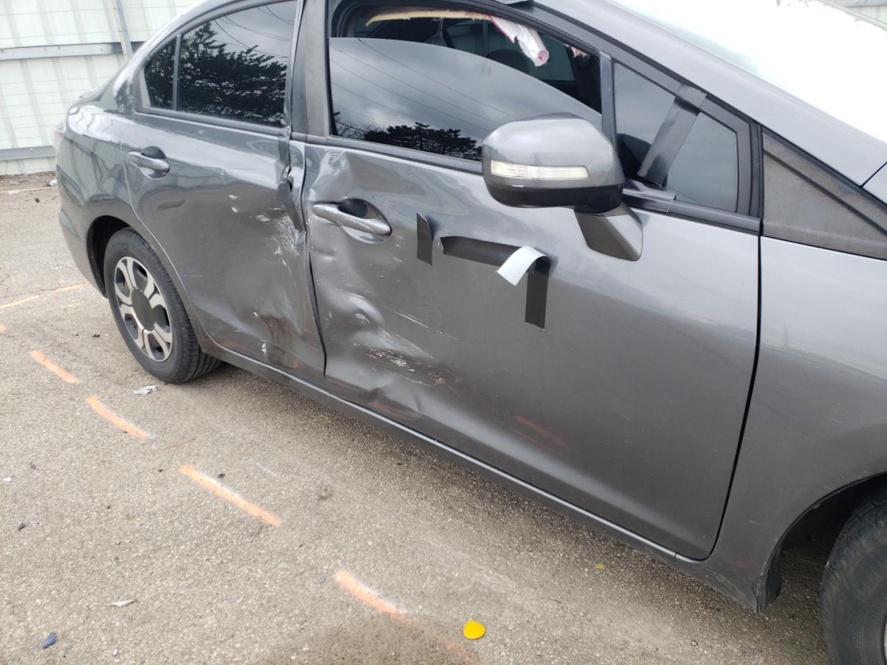 Photo 9 from auction – 2013 HONDA CIVIC HYBR with VIN 19XFB4F28DE002418