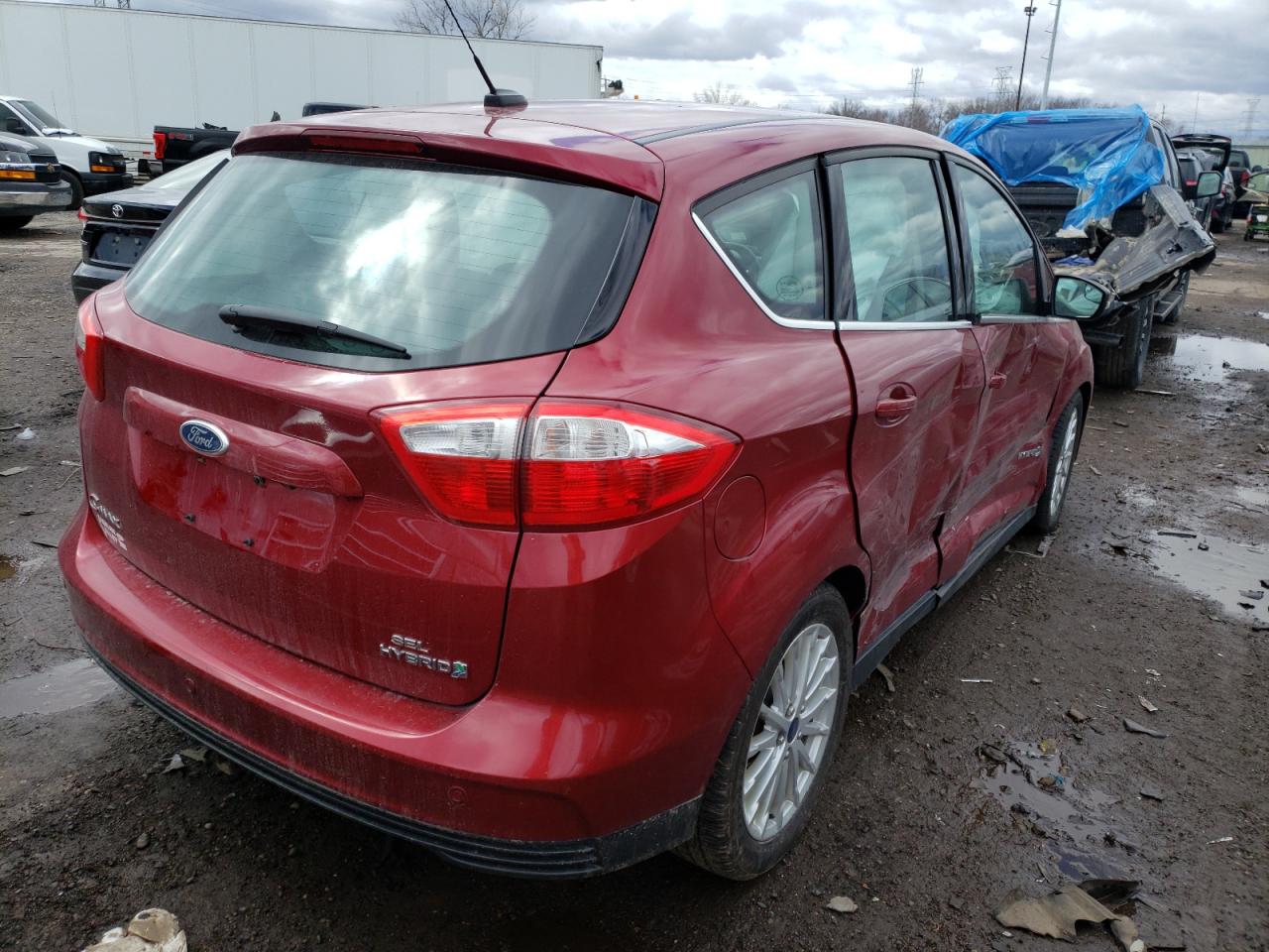 Photo 4 from auction – 2016 FORD C-MAX SEL with VIN 1FADP5BU2GL104272