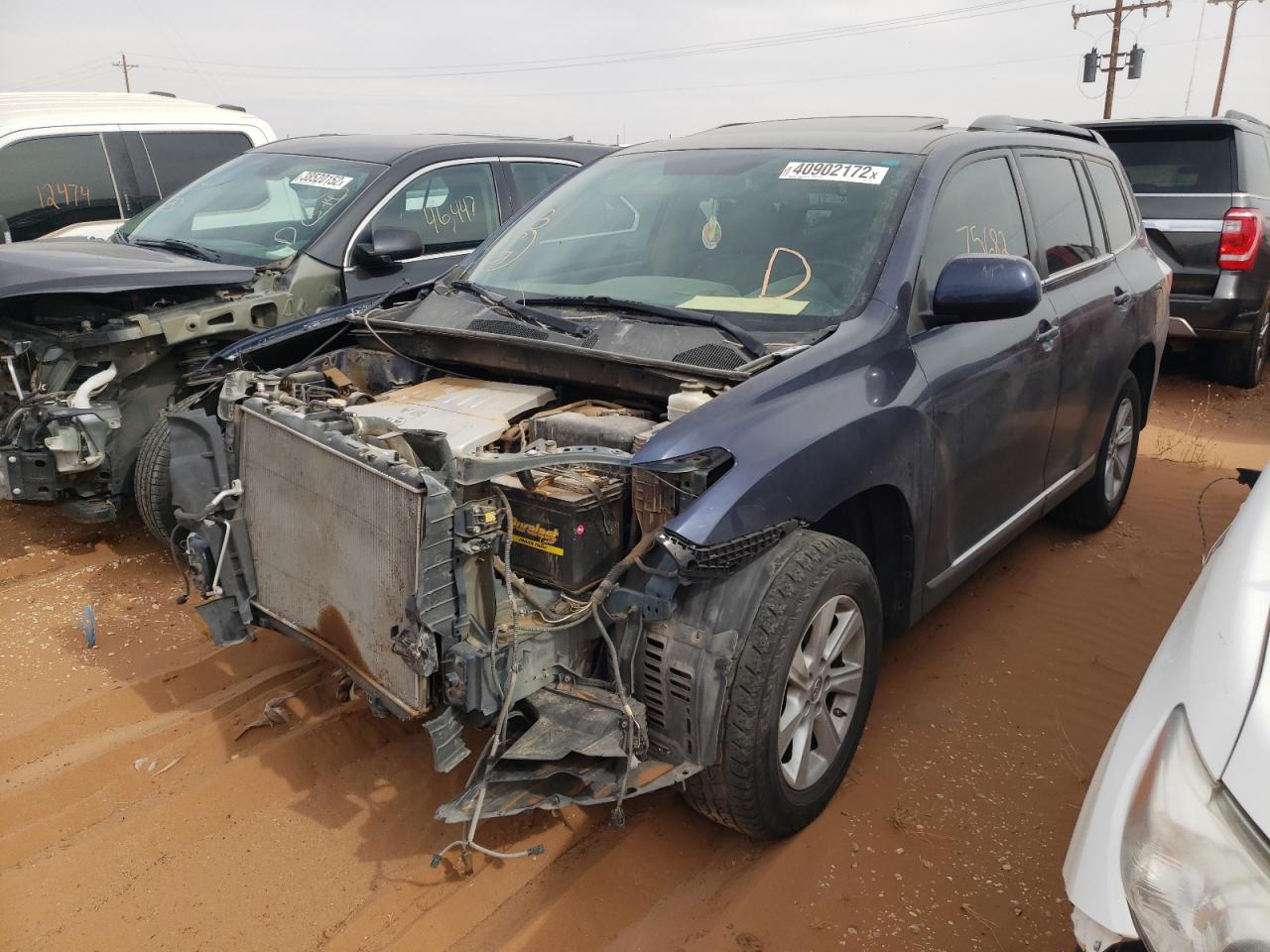 Photo 2 from auction – 2012 TOYOTA HIGHLANDER with VIN 5TDZK3EH2CS071848