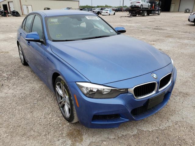 BMW 328 I 2014 with VIN WBA3A5C54EF605980 - Photo from auction