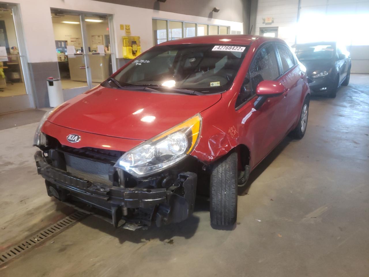 Photo 2 from auction – 2013 KIA RIO EX with VIN KNADN5A36D6250044