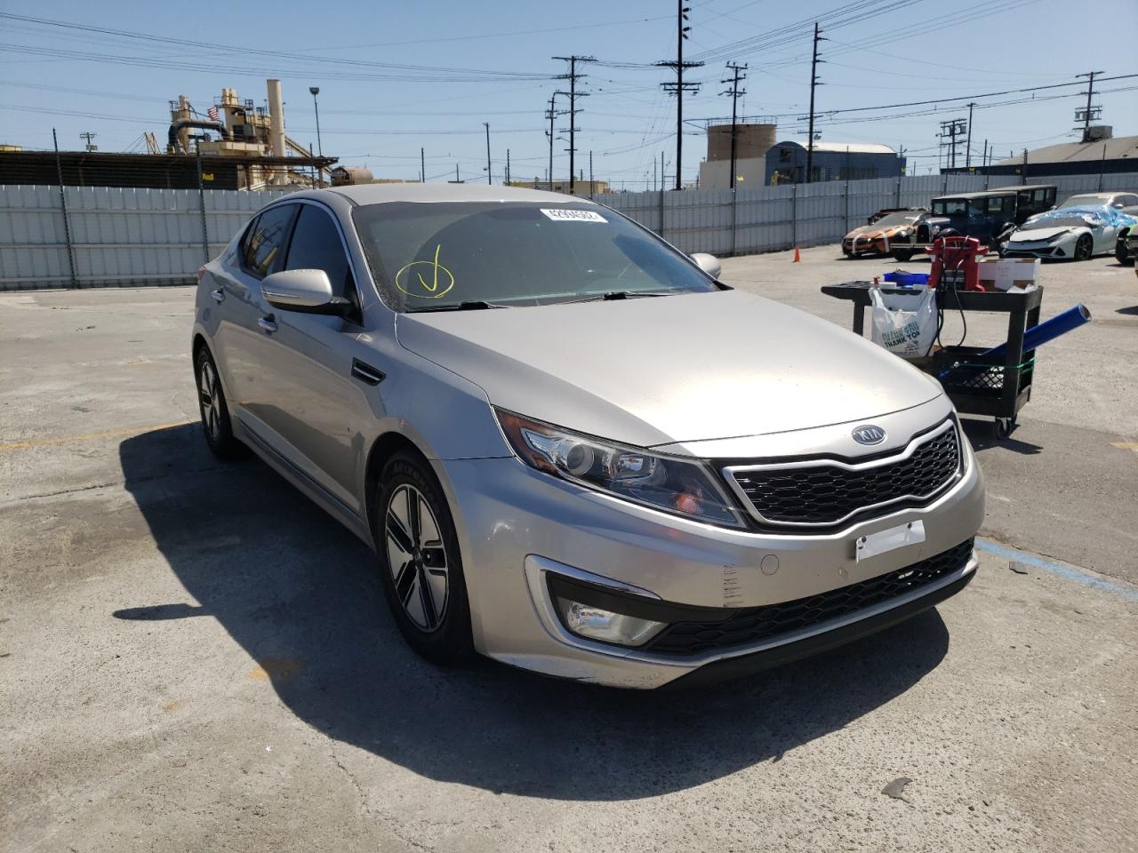 KIA OPTIMA 2011 with VIN KNAGM4ADXB5007780 - Photo from auction