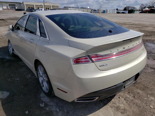Photo 3 from auction – 2016 LINCOLN MKZ with VIN 3LN6L2G99GR631529