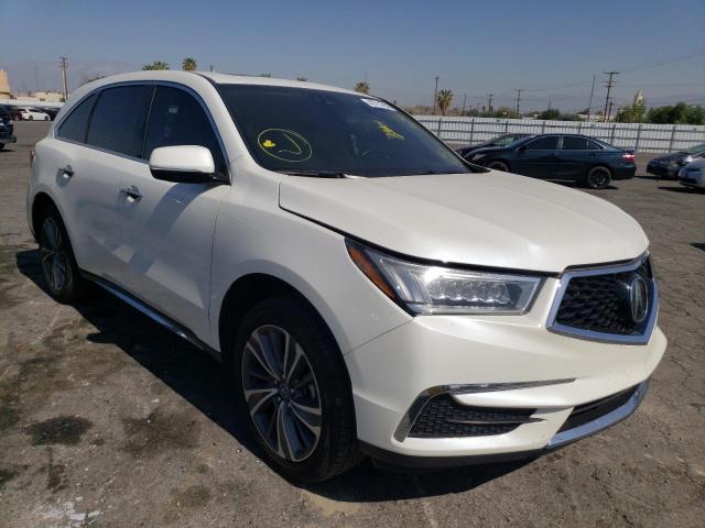ACURA MDX TECHNO 2018 with VIN 5J8YD3H58JL010124 - Photo from auction