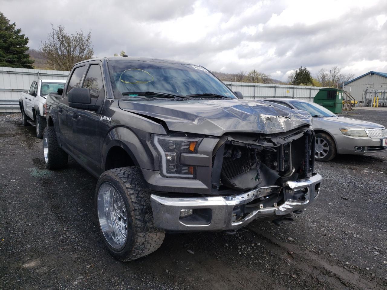 FORD F150 SUPER 2017 with VIN 1FTEW1EF6HFC36586 - Photo from auction