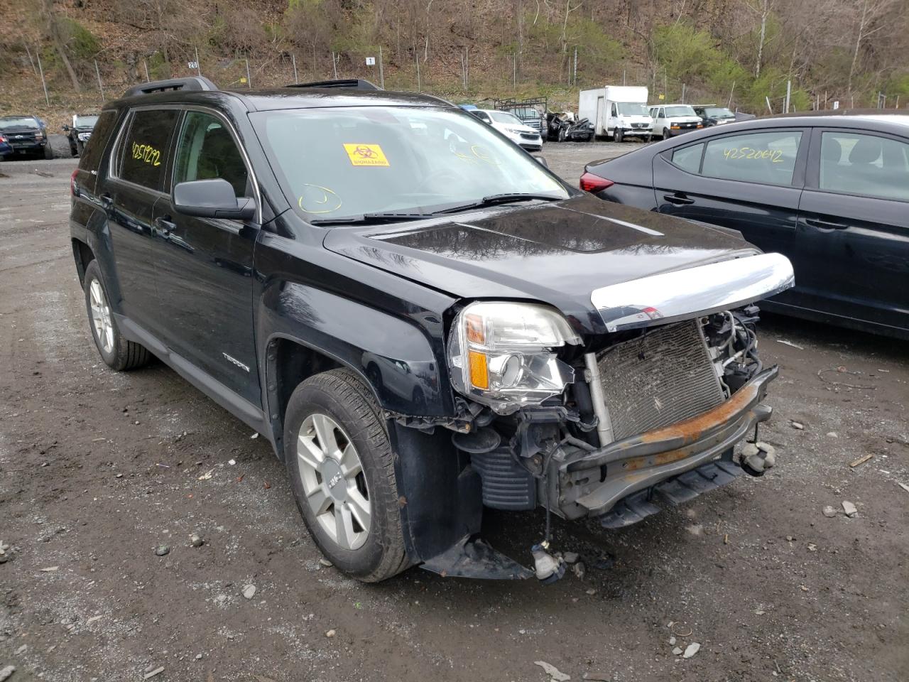 GMC TERRAIN SL 2011 with VIN 2CTFLTE51B6408156 - Photo from auction