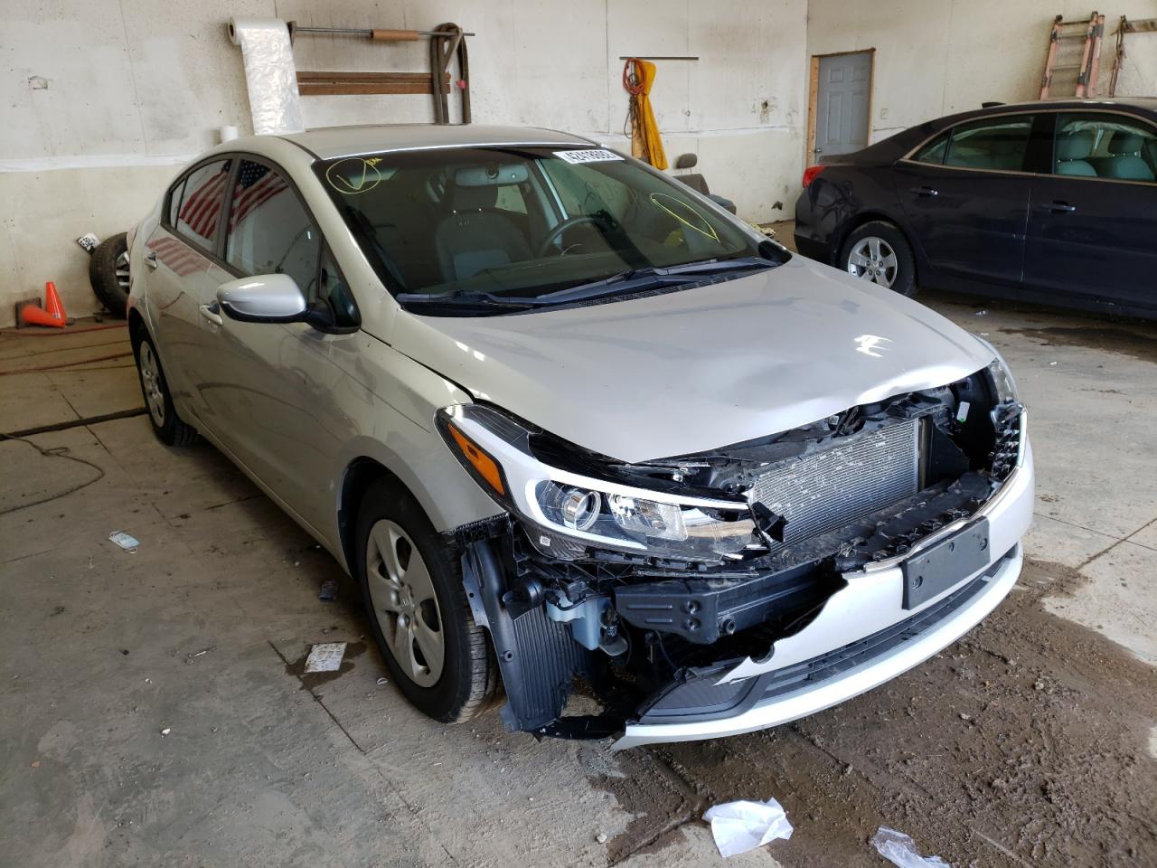 KIA FORTE LX 2017 with VIN 3KPFL4A72HE069716 - Photo from auction