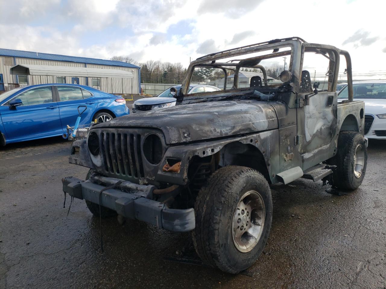 Photo 2 from auction – 2000 JEEP WRANGLER / with VIN 1J4FA49S8YP700400
