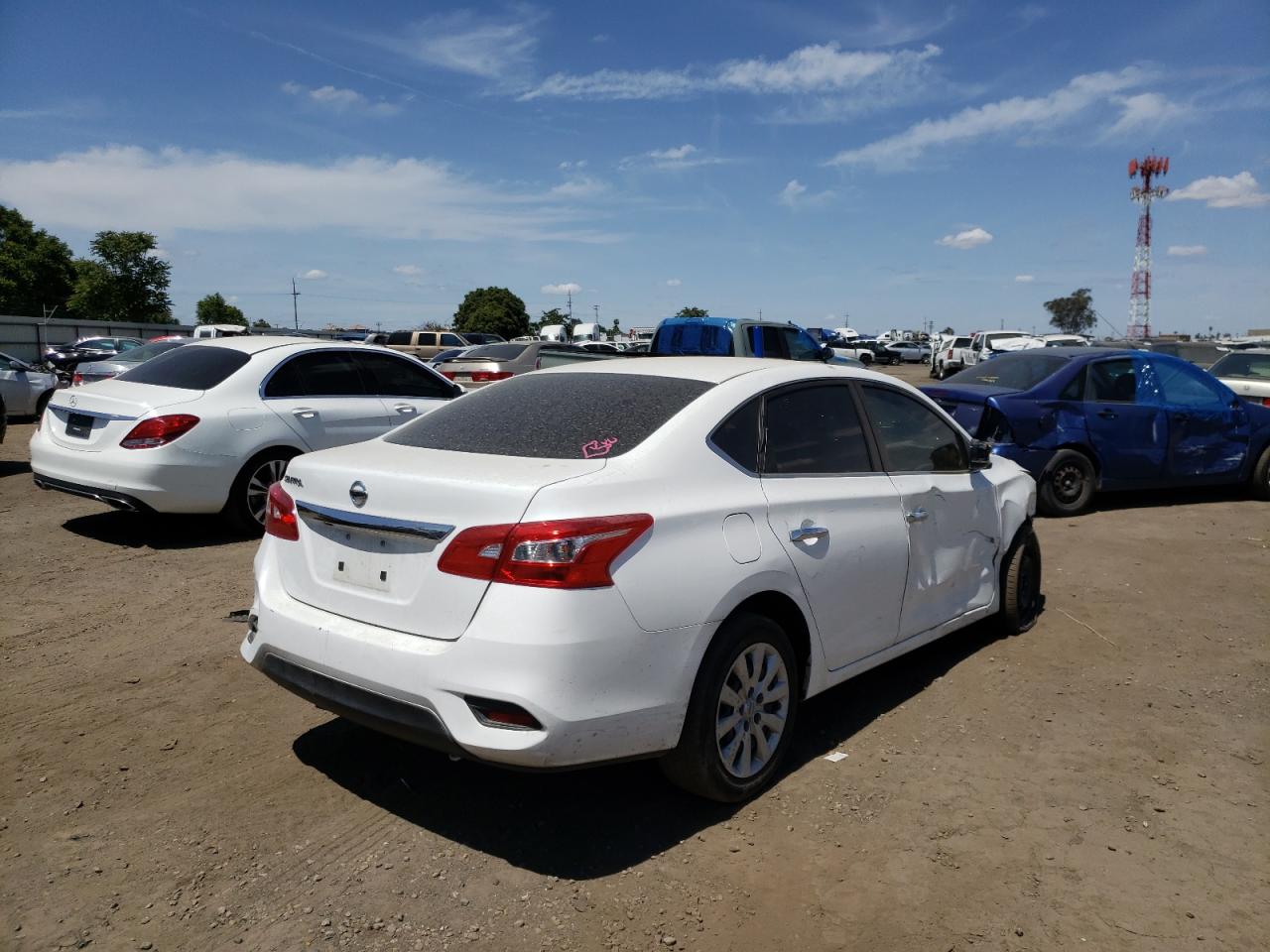 Photo 4 from auction – 2019 NISSAN SENTRA S with VIN 3N1AB7AP1KY383896