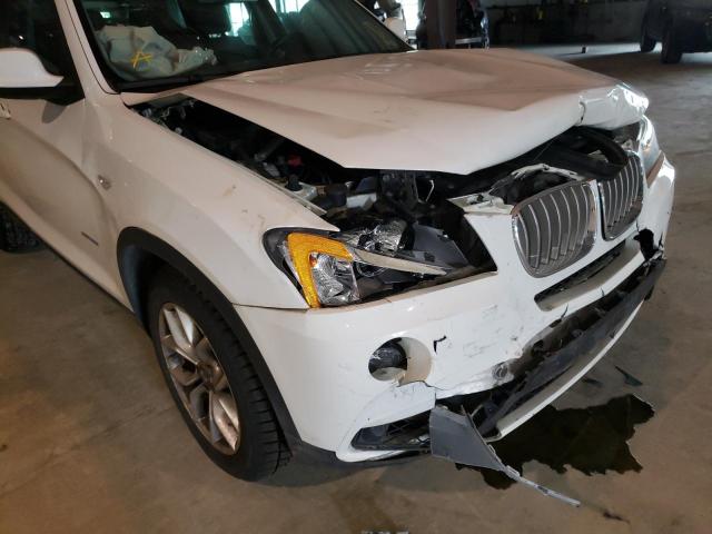 Photo 9 from auction – 2011 BMW X3 XDRIVE3 with VIN 5UXWX7C59BL732388