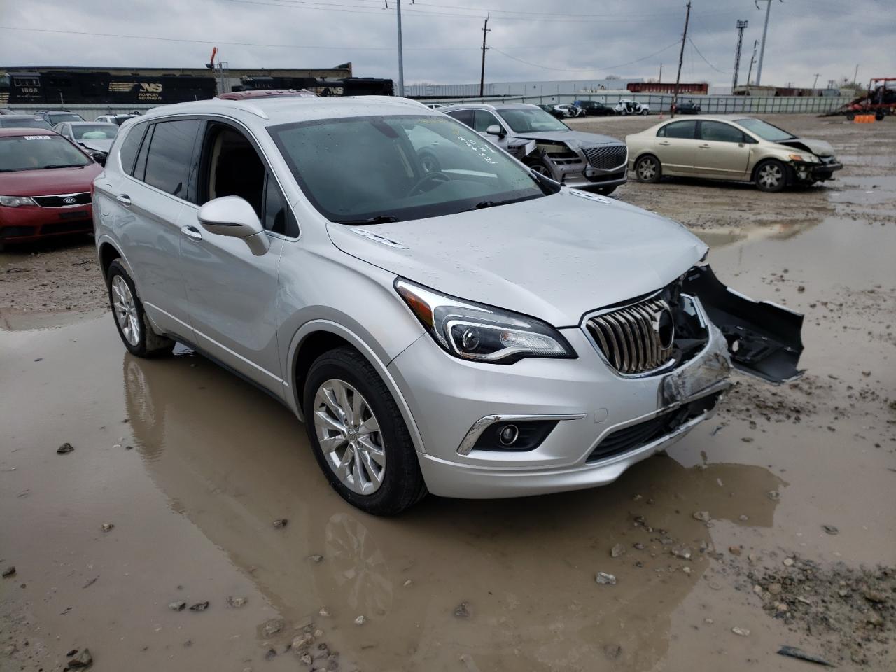 BUICK ENVISION E 2017 with VIN LRBFXDSA5HD108488 - Photo from auction