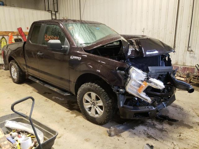 FORD F150 SUPER 2018 with VIN 1FTEX1EP0JKD87166 - Photo from auction