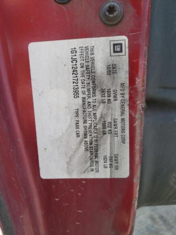 Photo 10 from auction – 2001 CHEVROLET CAVALIER with VIN 1G1JC124217213955
