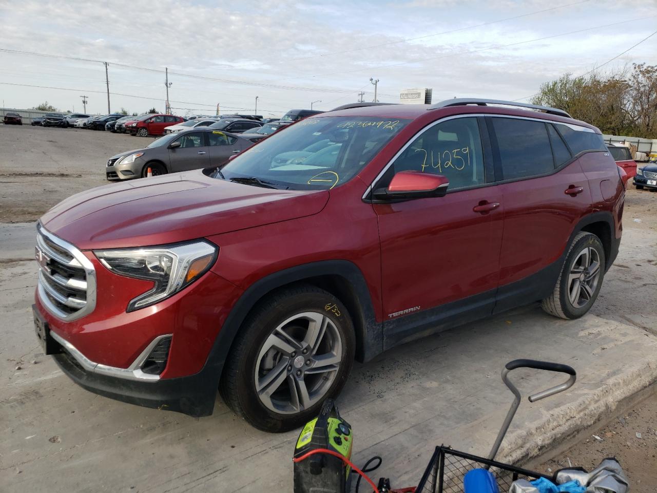 Photo 2 from auction – 2019 GMC TERRAIN SL with VIN 3GKALPEV0KL350277