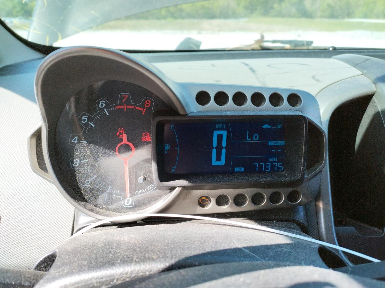 Photo 8 from auction – 2014 CHEVROLET SONIC LT with VIN 1G1JD5SH3E4206172