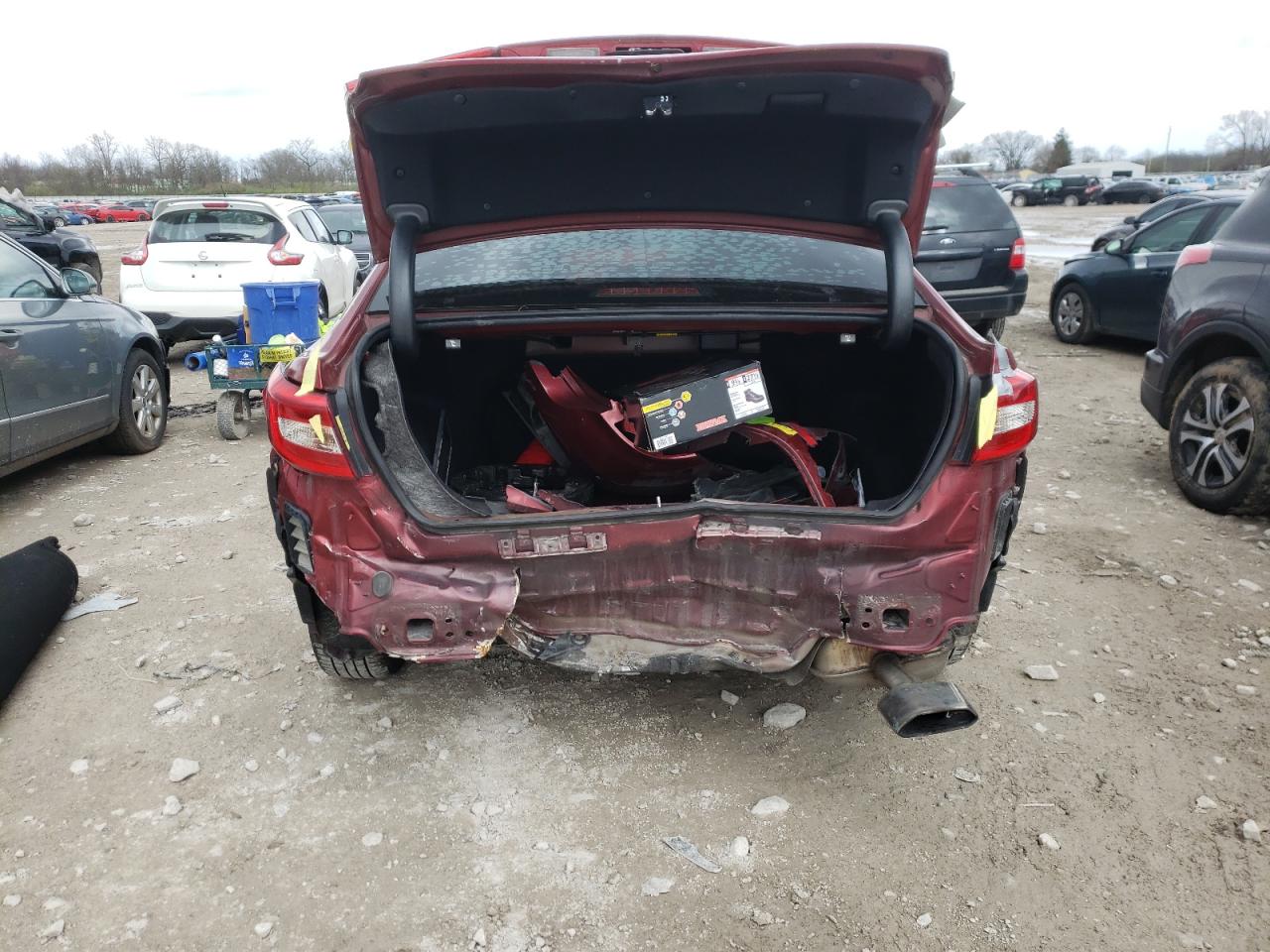 Photo 9 from auction – 2016 HYUNDAI SONATA SE with VIN 5NPE24AF4GH314015